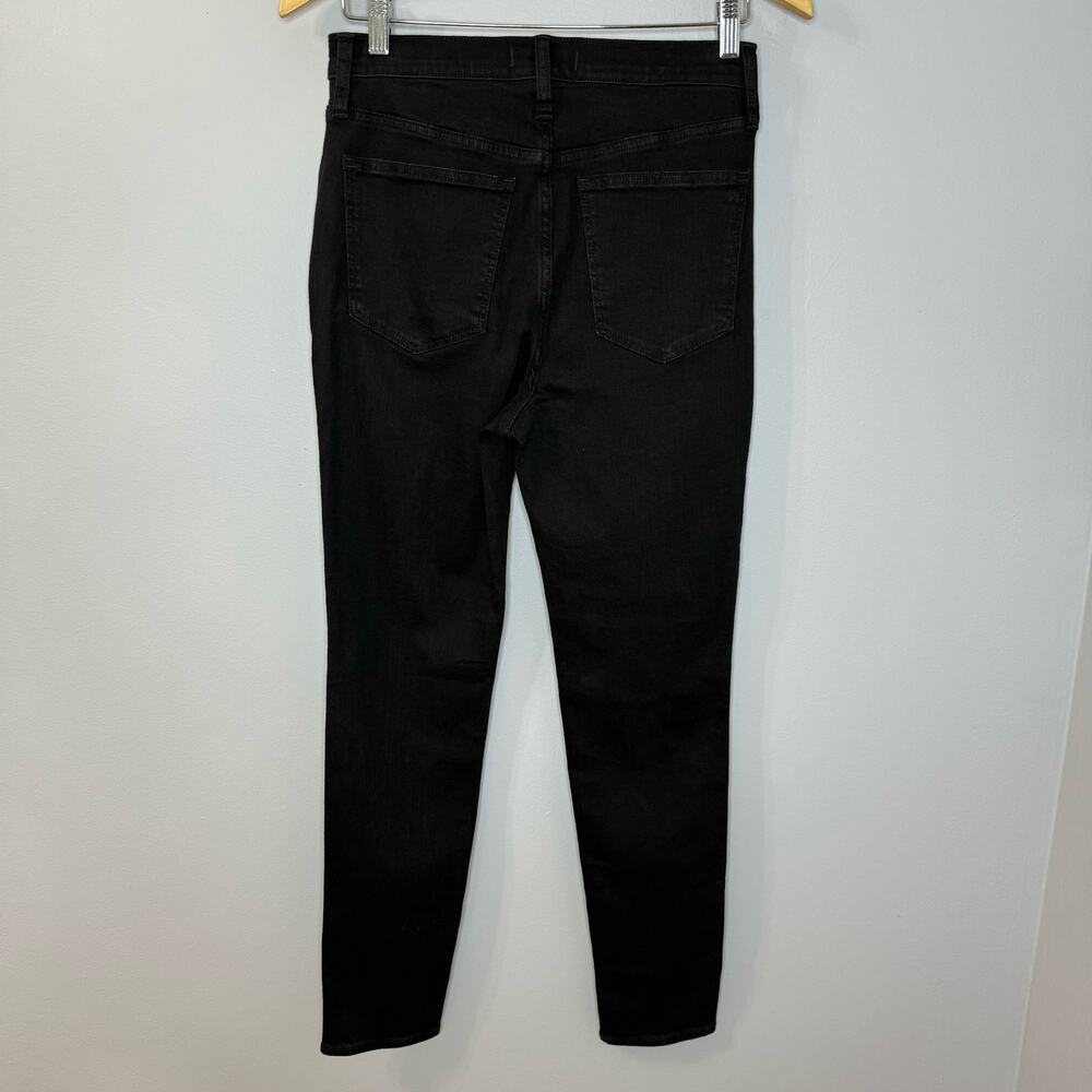 Madewell 10" High-Rise Skinny Jeans Black Stretch  Casual Women's 28 - Picture 6 of 12